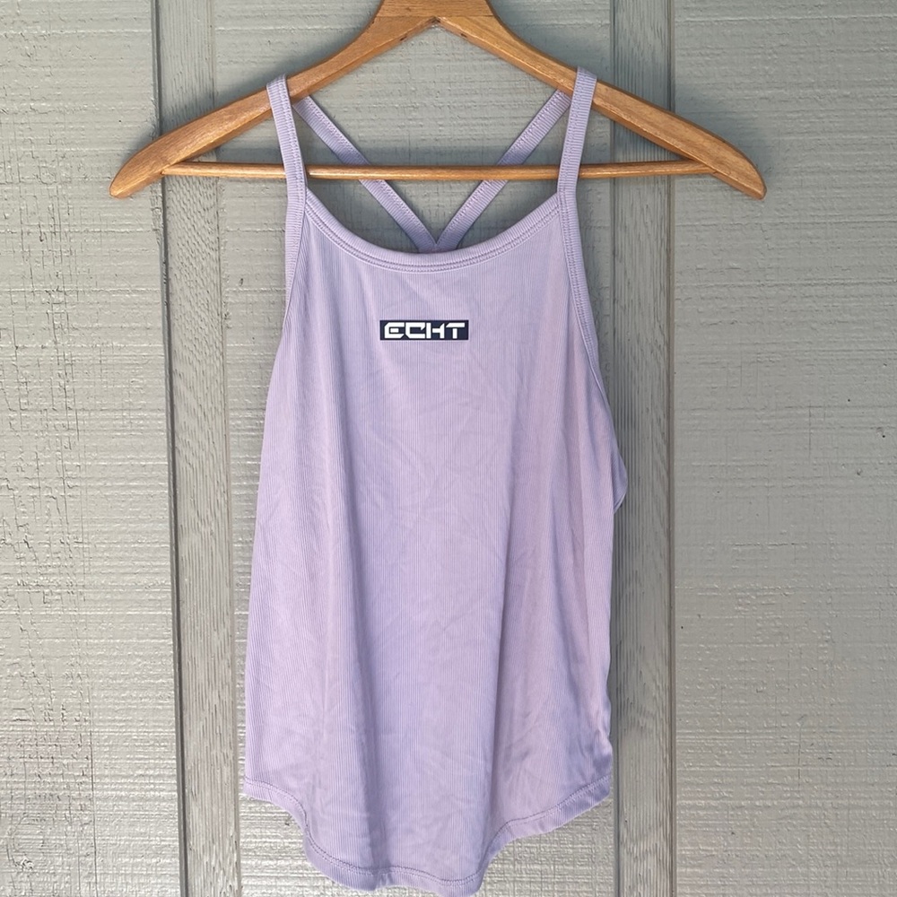 ECHT Ribbed Racerback Tank Top - Picture 2 of 8